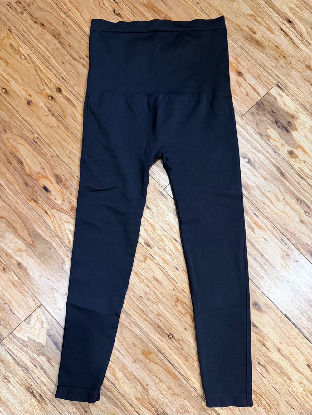 SPANX Black High-Rise Shaping Leggings